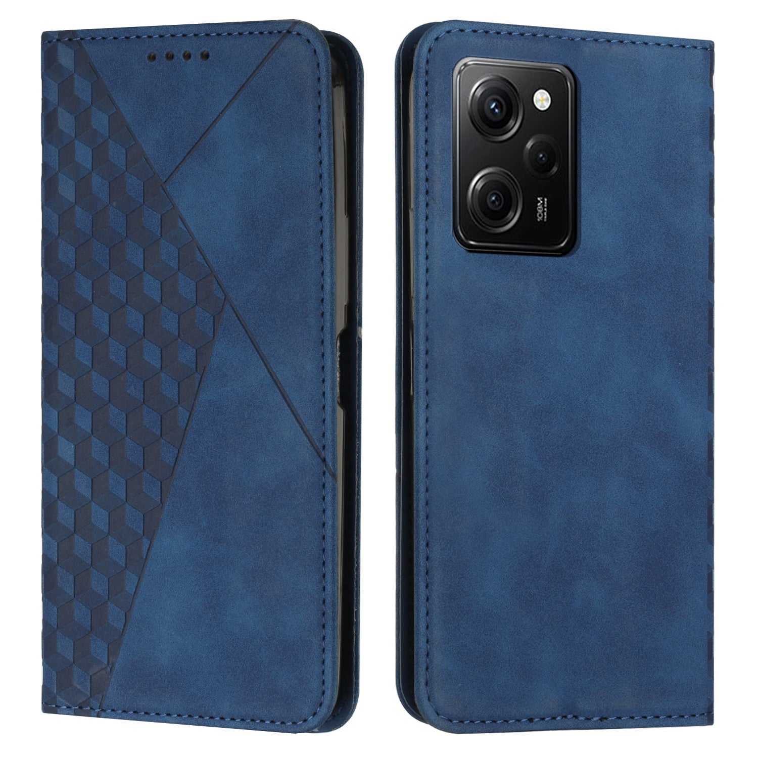 For Xiaomi Redmi Note 12 Pro Speed 5G Poco X5 Pro 5G Cell Phone Case Stand Wallet Imprinted Rhombus Pattern Leather Cover For Xiaomi Redmi Note 12 Pro Speed 5G Poco X5 Pro 5G Cell Phone Case Stand Wallet Imprinted Rhombus Pattern Leather Cover